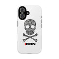 Leopard Skull Icon Phone Case — Skull & Crossbones Protective Case
