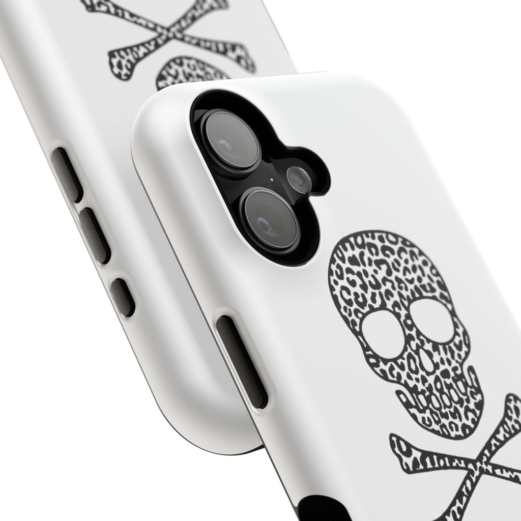Leopard Skull Impact-Resistant Phone Case — ICON Graphic Protective Cover