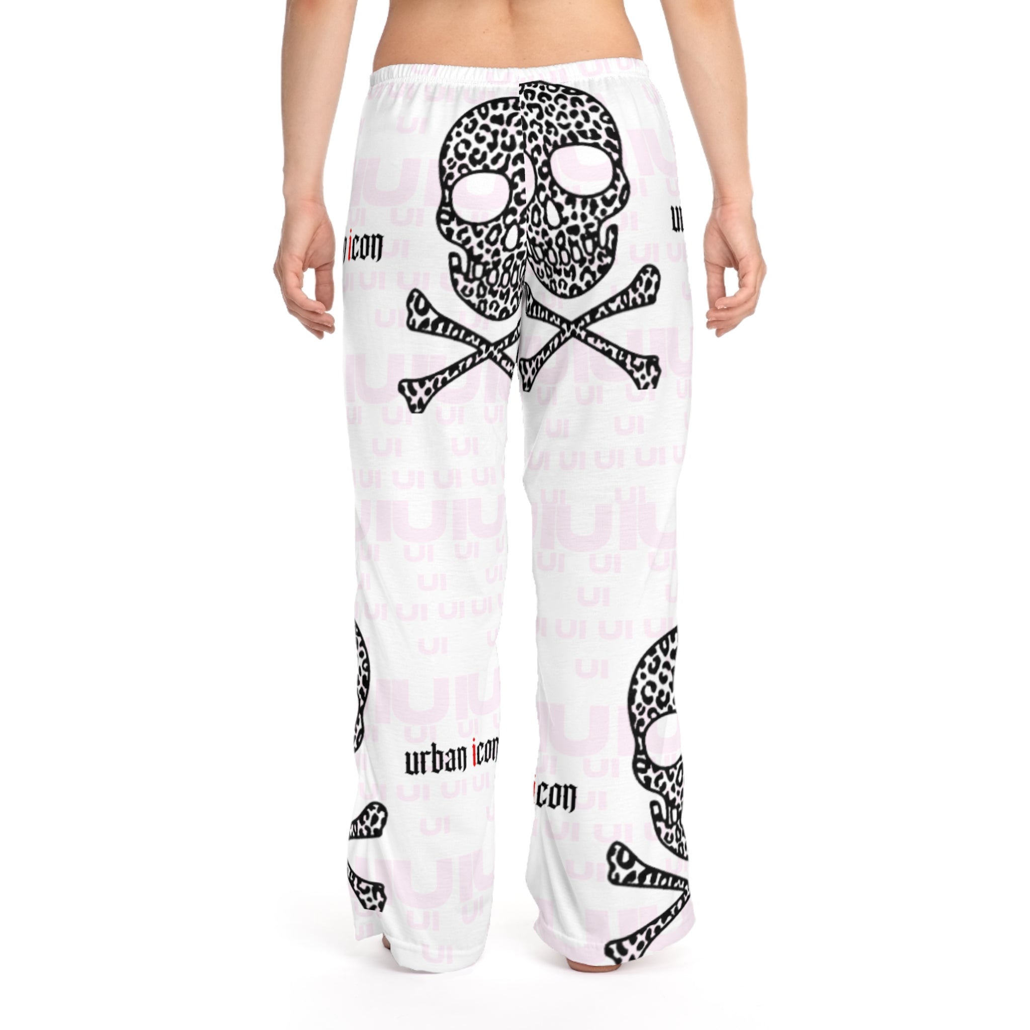 «Lexi»Leopard Skull Women's Pajama Pants — Urban Icon Printed Lounge Pants
