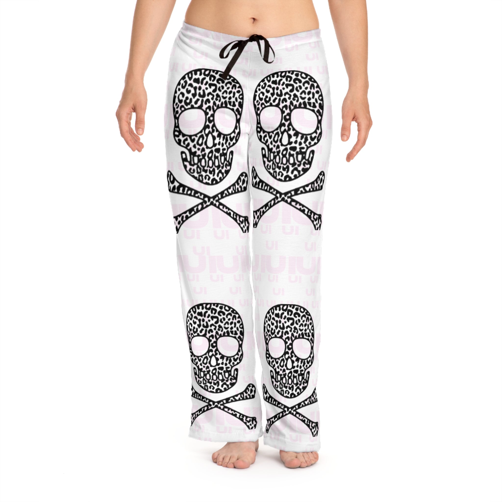 «Lexi»Leopard Skull Women's Pajama Pants — Urban Icon Printed Lounge Pants