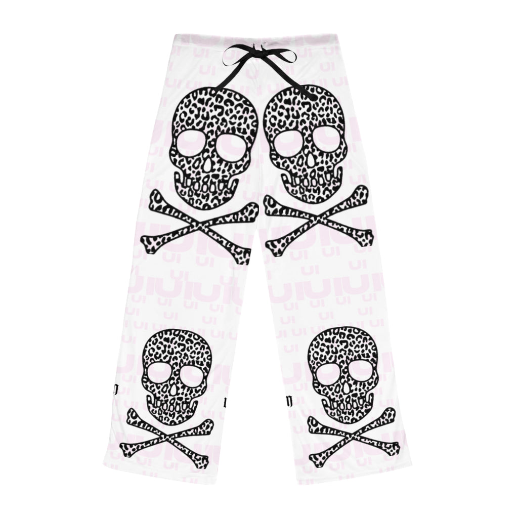 «Lexi»Leopard Skull Women's Pajama Pants — Urban Icon Printed Lounge Pants