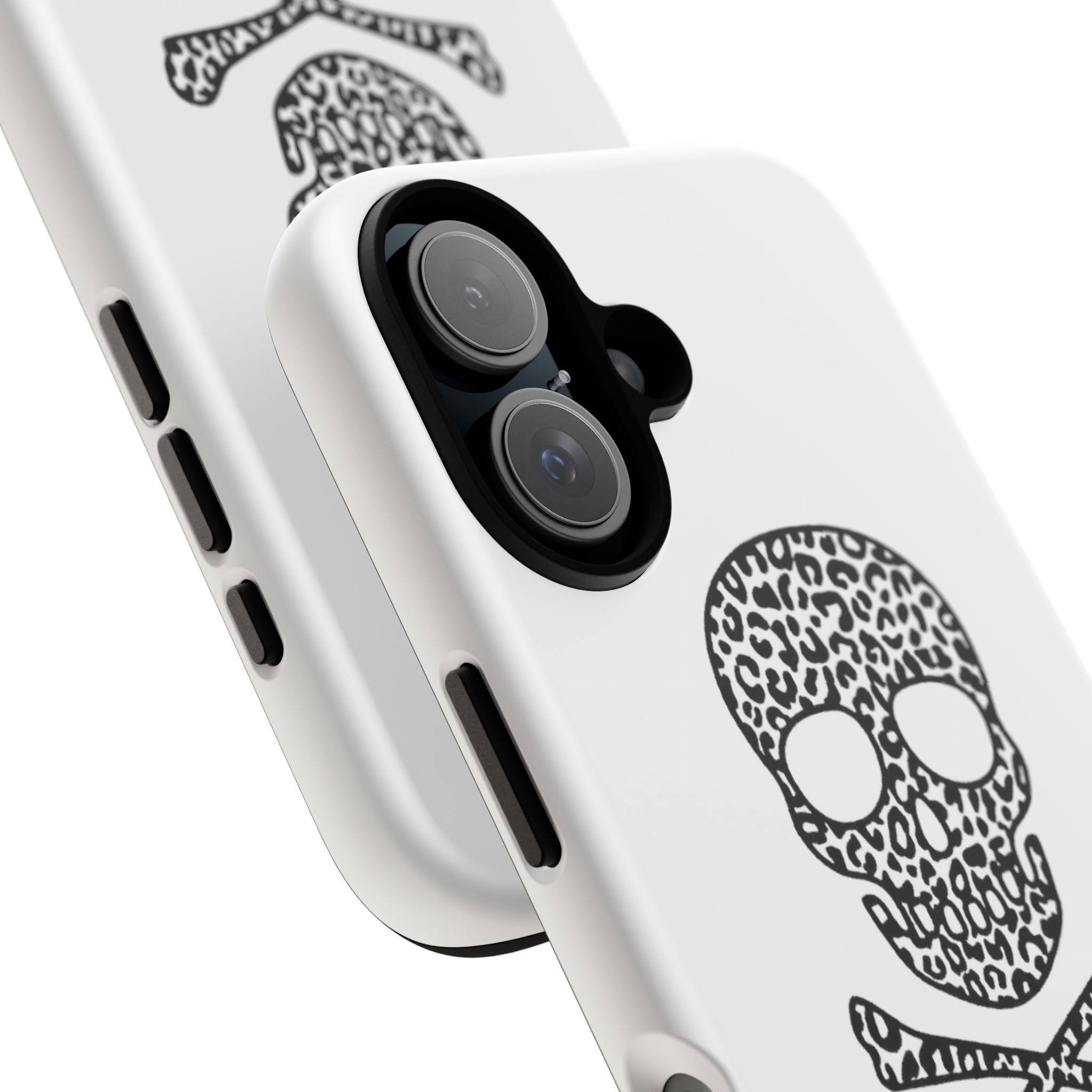 Leopard Skull Icon Phone Case — Skull & Crossbones Protective Case