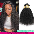 12A Kinky Curly Hair Bundles 1/3/4 Pcs Jerry Curly Bundles Human Hair 32 Inch Burmese Curly Hair Bundles 3-5 Days Delivery